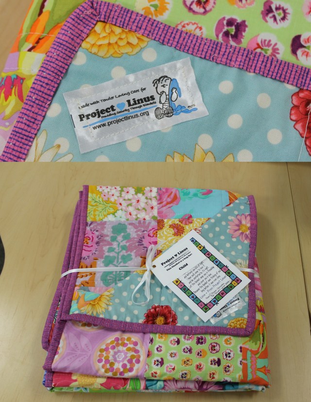 project linus quilt labels