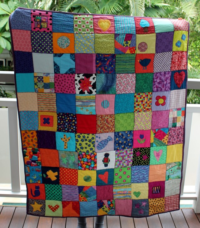 Harry's old quilt
