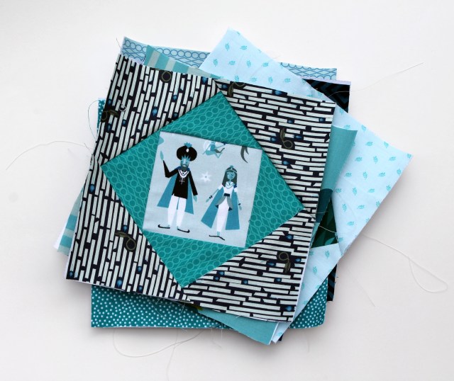 1001 peeps block pile