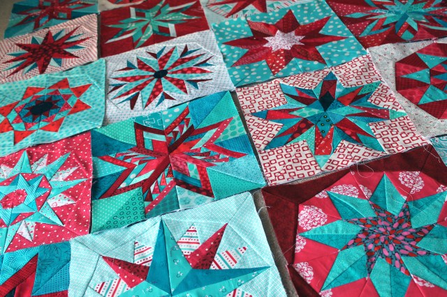 paper pieced stars