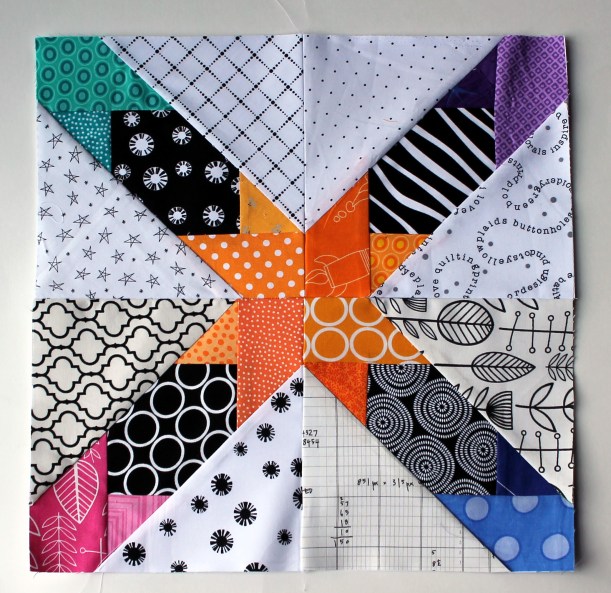 paper pieced star pattern