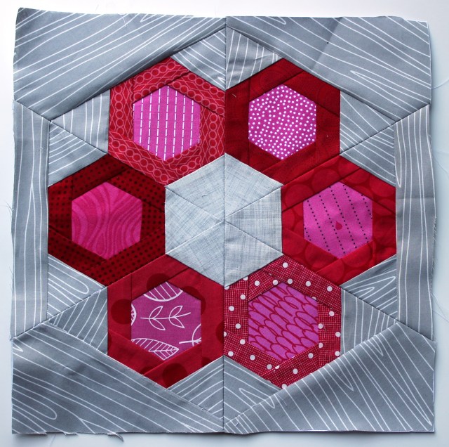 Garfunkel paper pieced quilt block