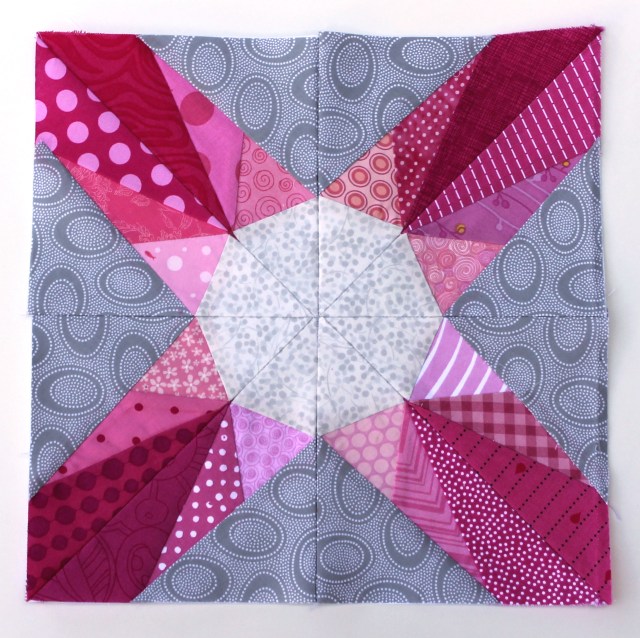 Morrison paper pieced quilt block