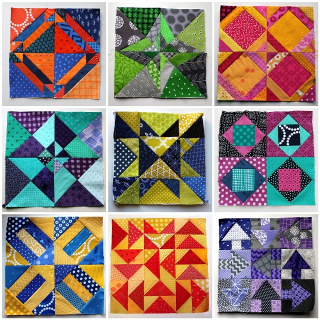 quilt block mosaic