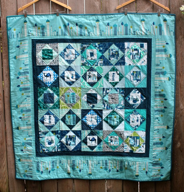 Finished 101 peeps quilt