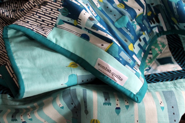 finished bound quilt