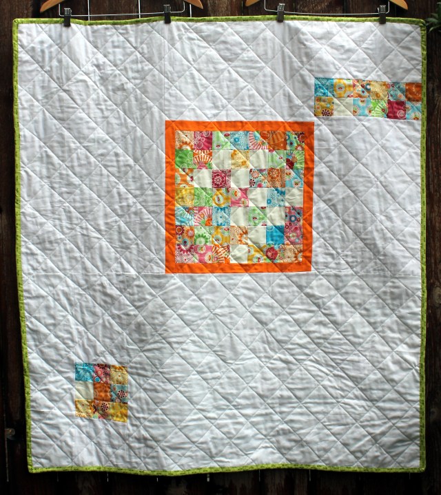 Yummy quilt back