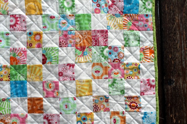 Yummy quilt detail