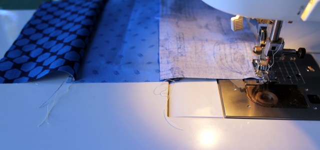 sewing strips together