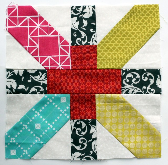 x plus quilt block