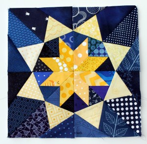 free paper pieced star block