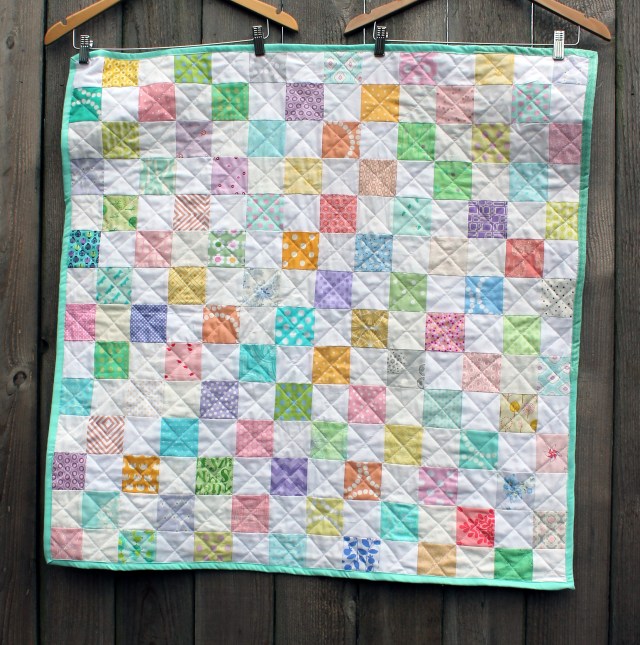 pastel quilt