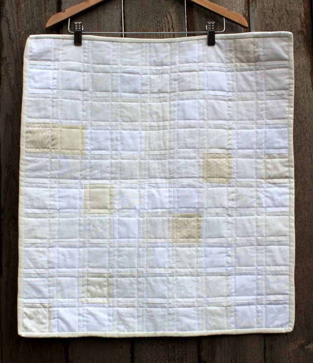 easy modern scrap quilt