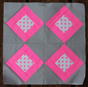 Neon squares block