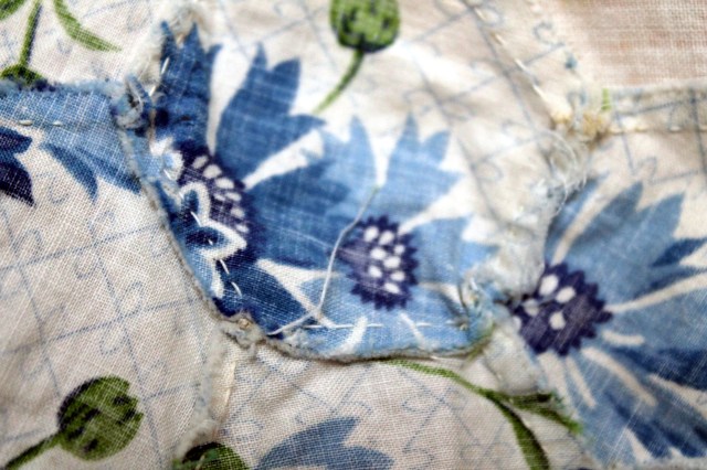 vintage hexagon sewing 2