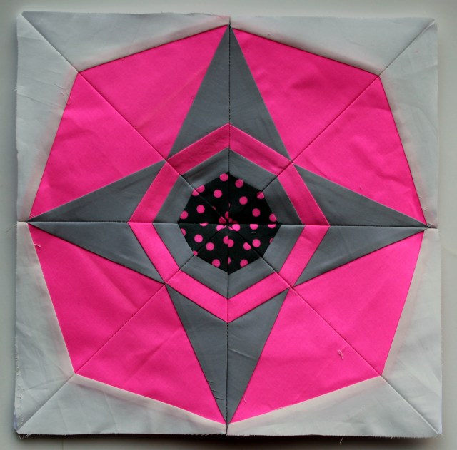 free paper pieced star block