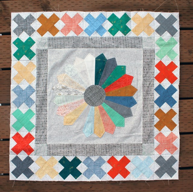 bontanics medallion quilt wip