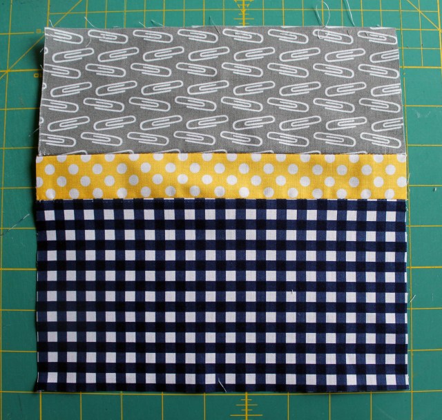 finished rail fence block