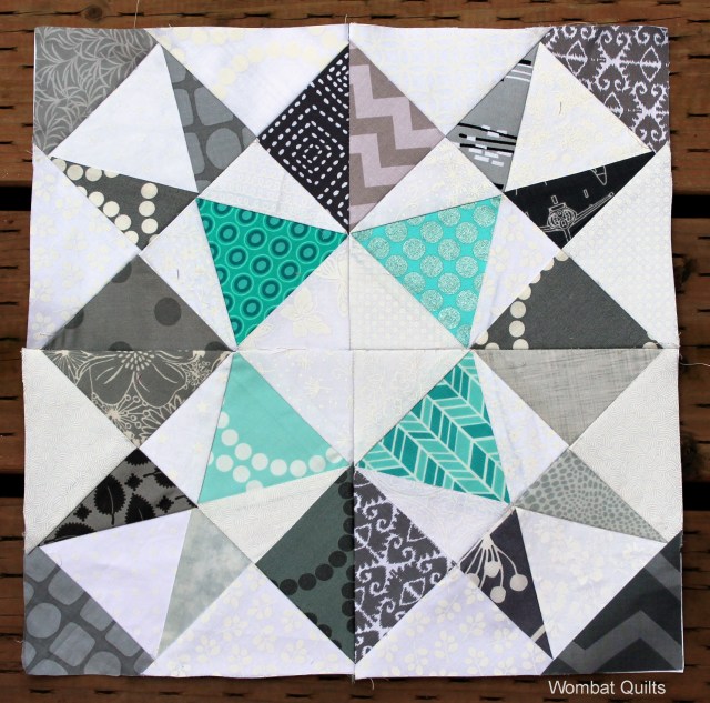 paper pieced quilt block