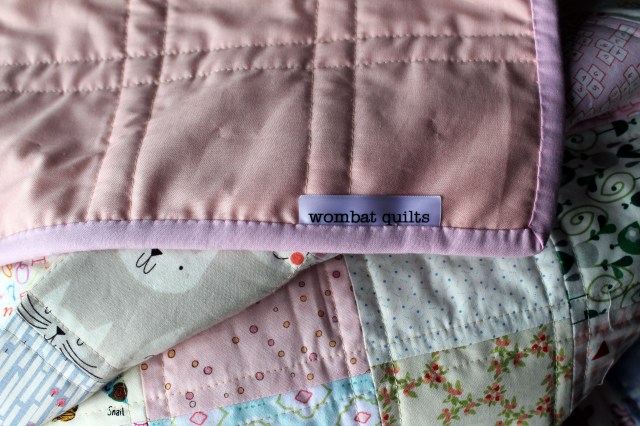 low volume quilt binding