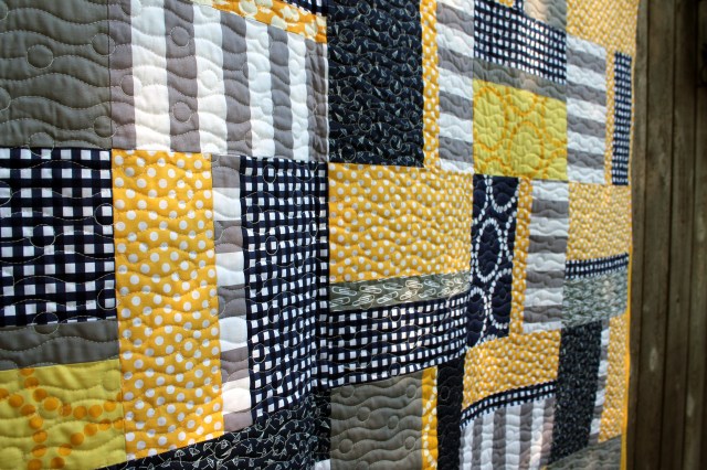 PMQG charity quilt quilting detail