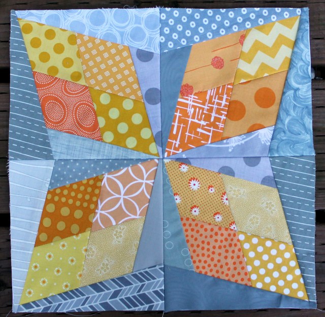 scrappy quilt block