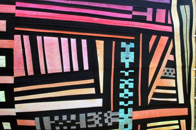 Detail of Lines and Spaces by Carol Webb