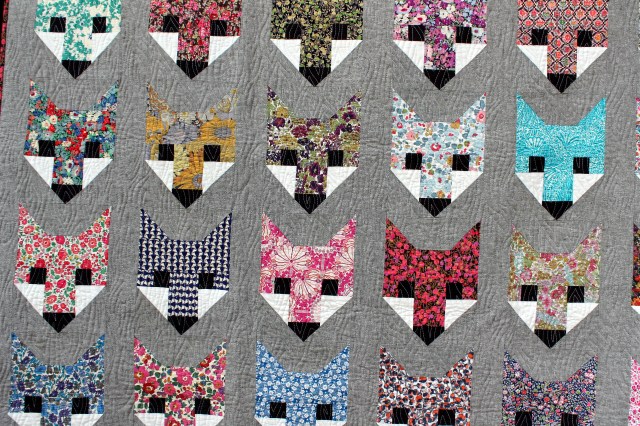 Elizabeth Hartman Foxes Detail