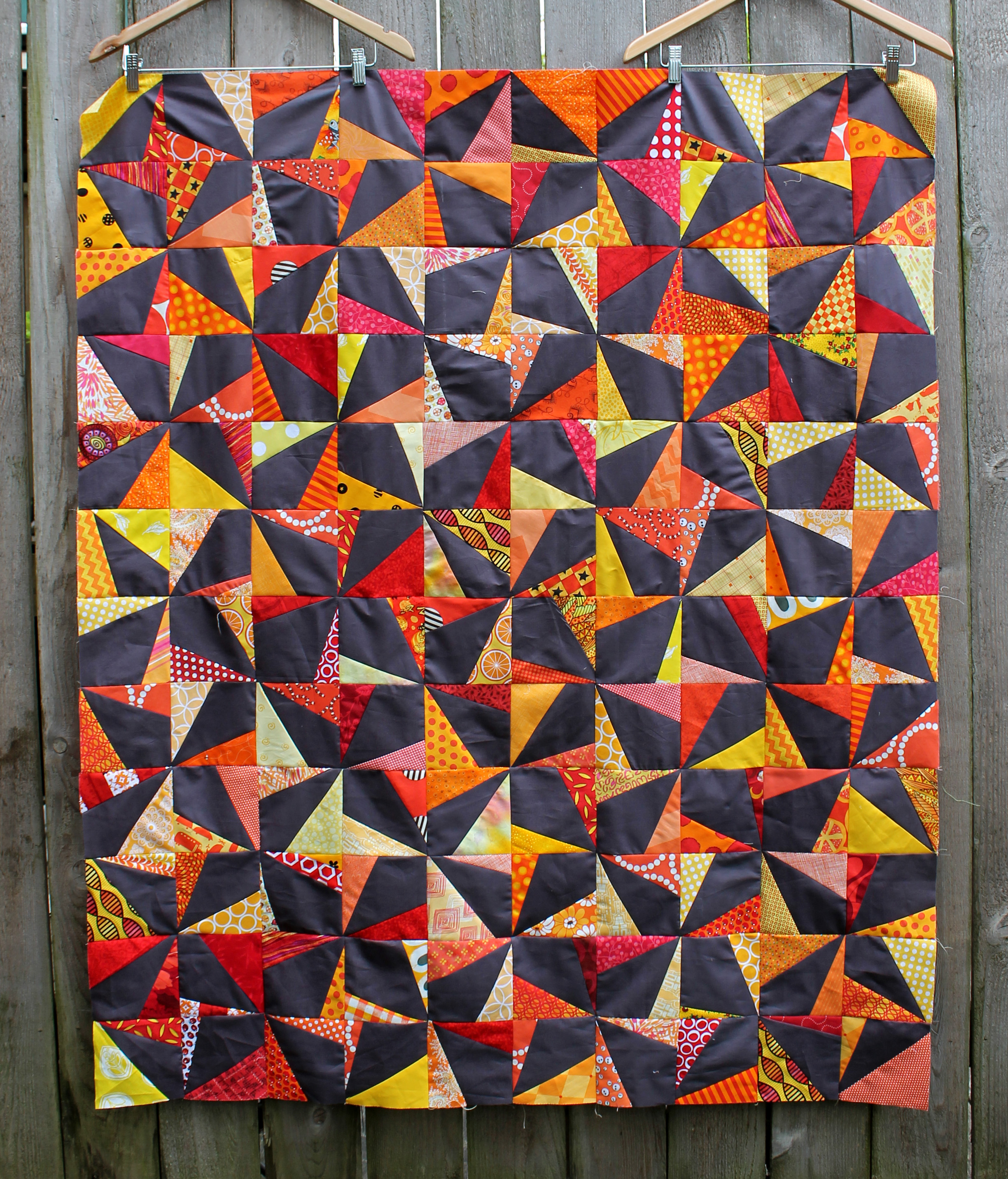 easy wonky quilt