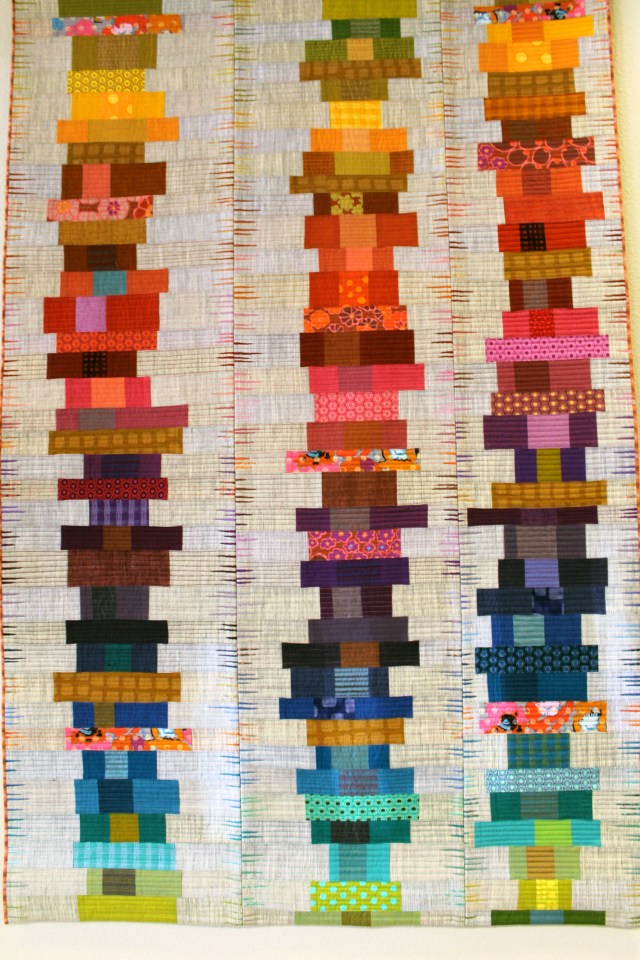 Wall quilt by Wendy Hill