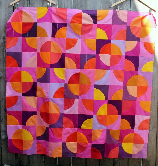curve quilt top