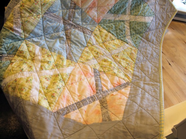 low volume quilt