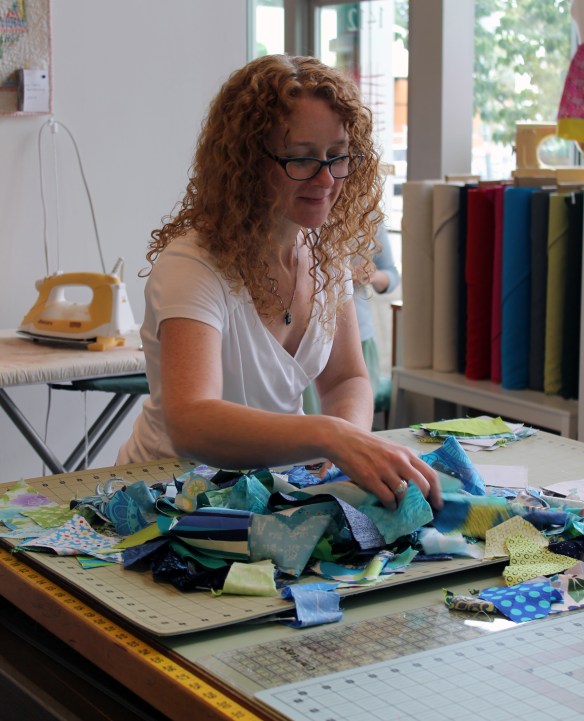 sorting out the scraps