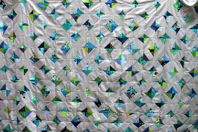 wonky kite quilt 2