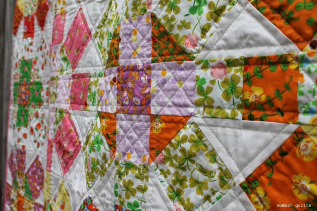 briar rose quilt detail