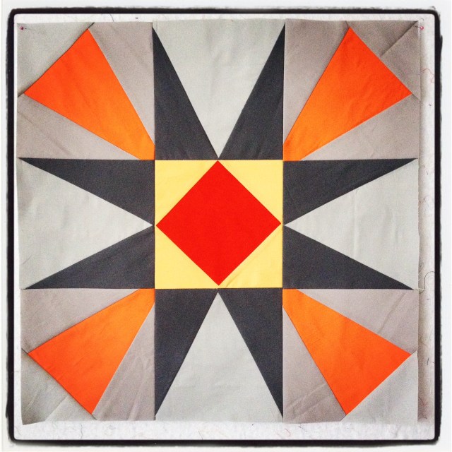 solid quilt block