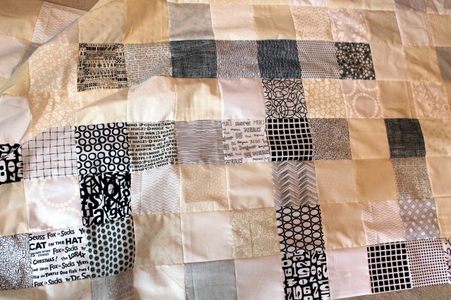 wip crossword quilt