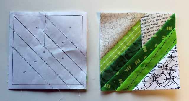 Straight star pieces