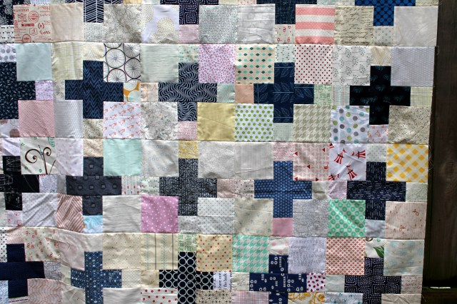 cross quilt detail