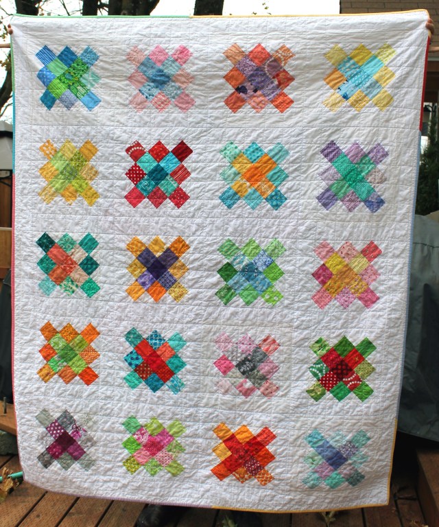 granny square quilt