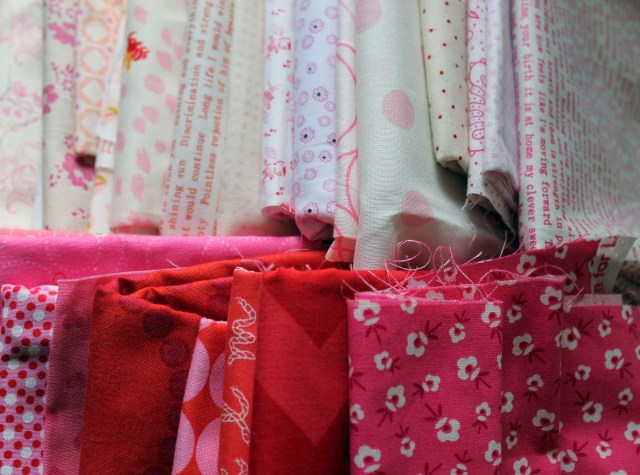 fabric piles