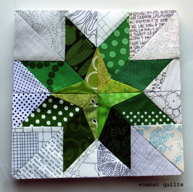 8 inch paper pieced star