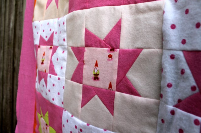 Munki quilt detail