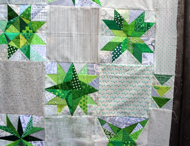 quilt top detail