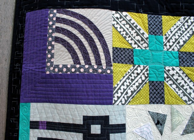 edge quilt detail