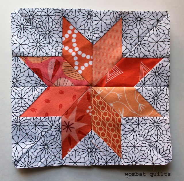 christmas star quilt block