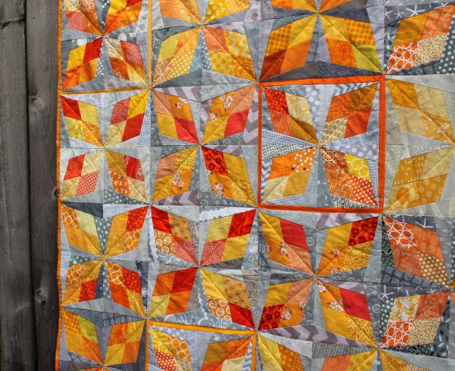 arkansas traveller quilt detail
