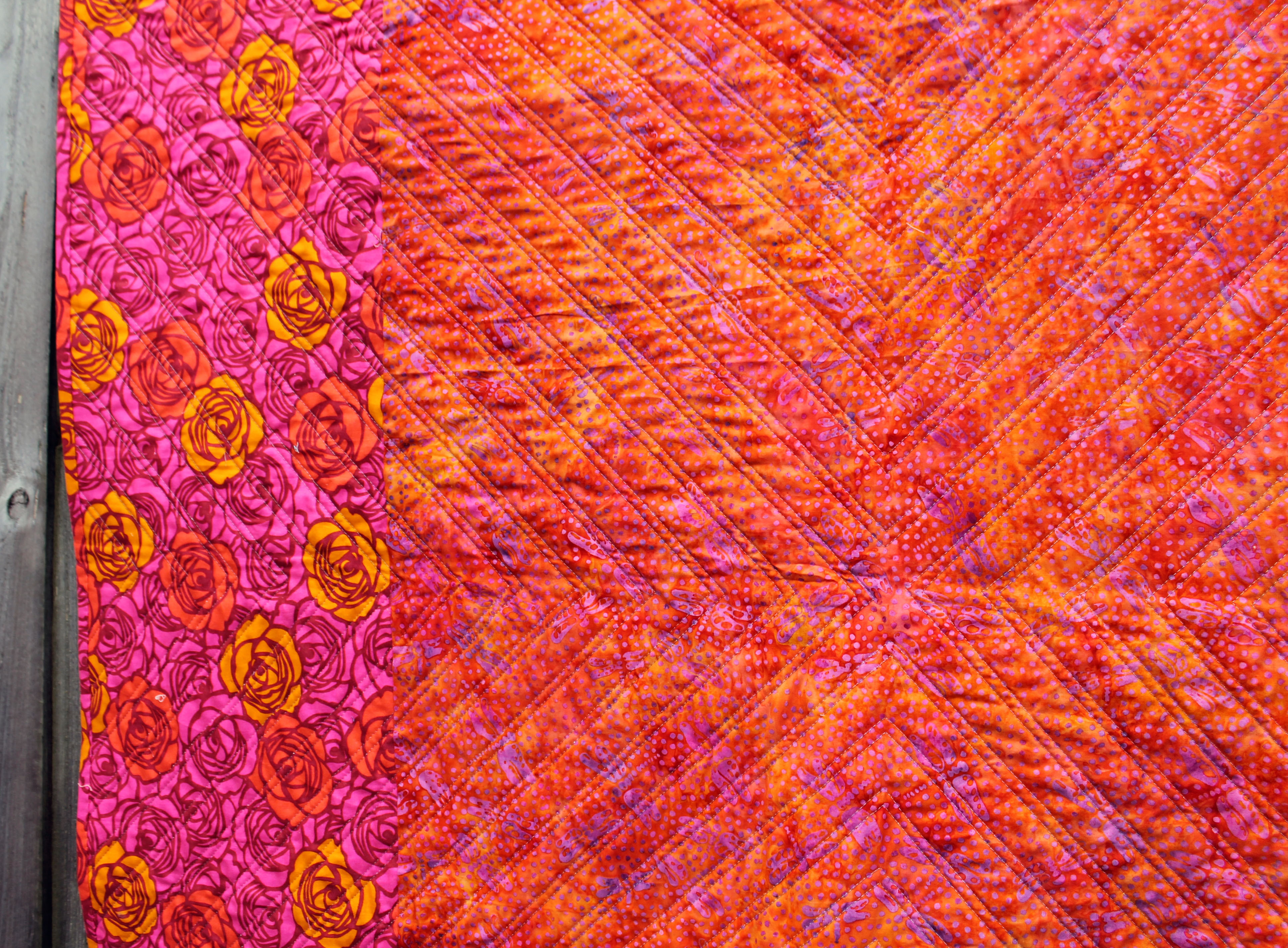 small quilting detail