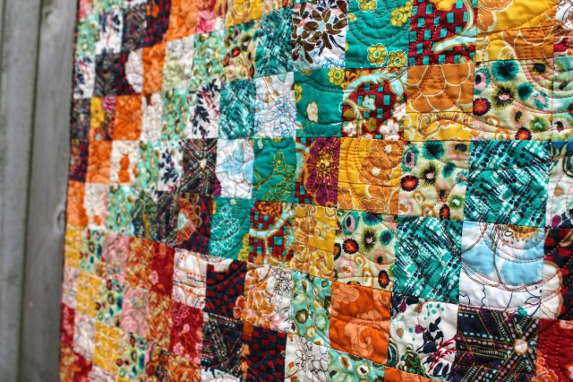 trip around quilt detail 3