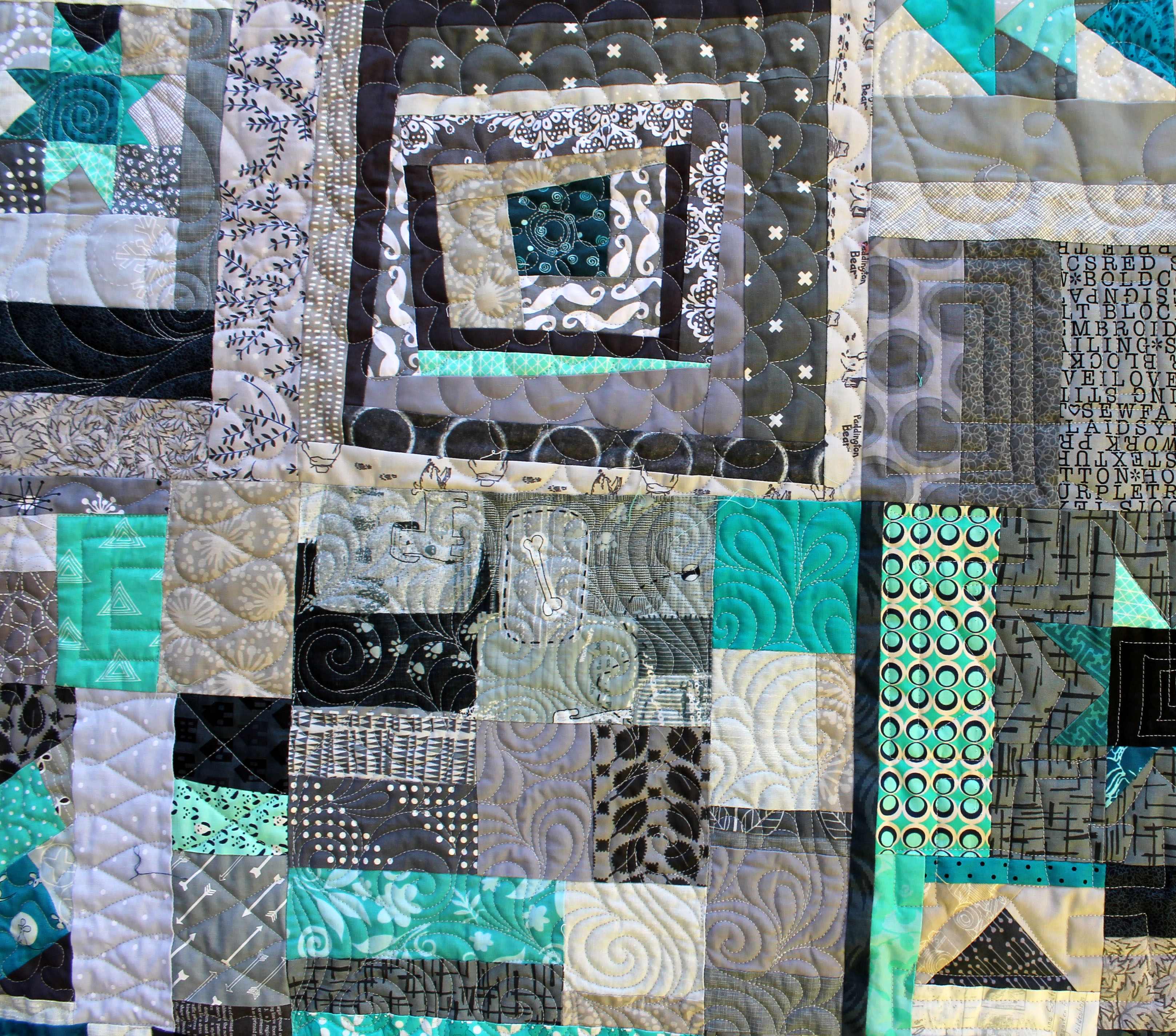 quilt block detail